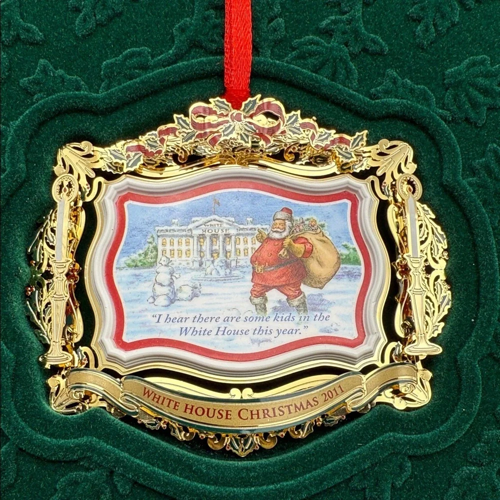2011 White House Historical Association Christmas Ornament